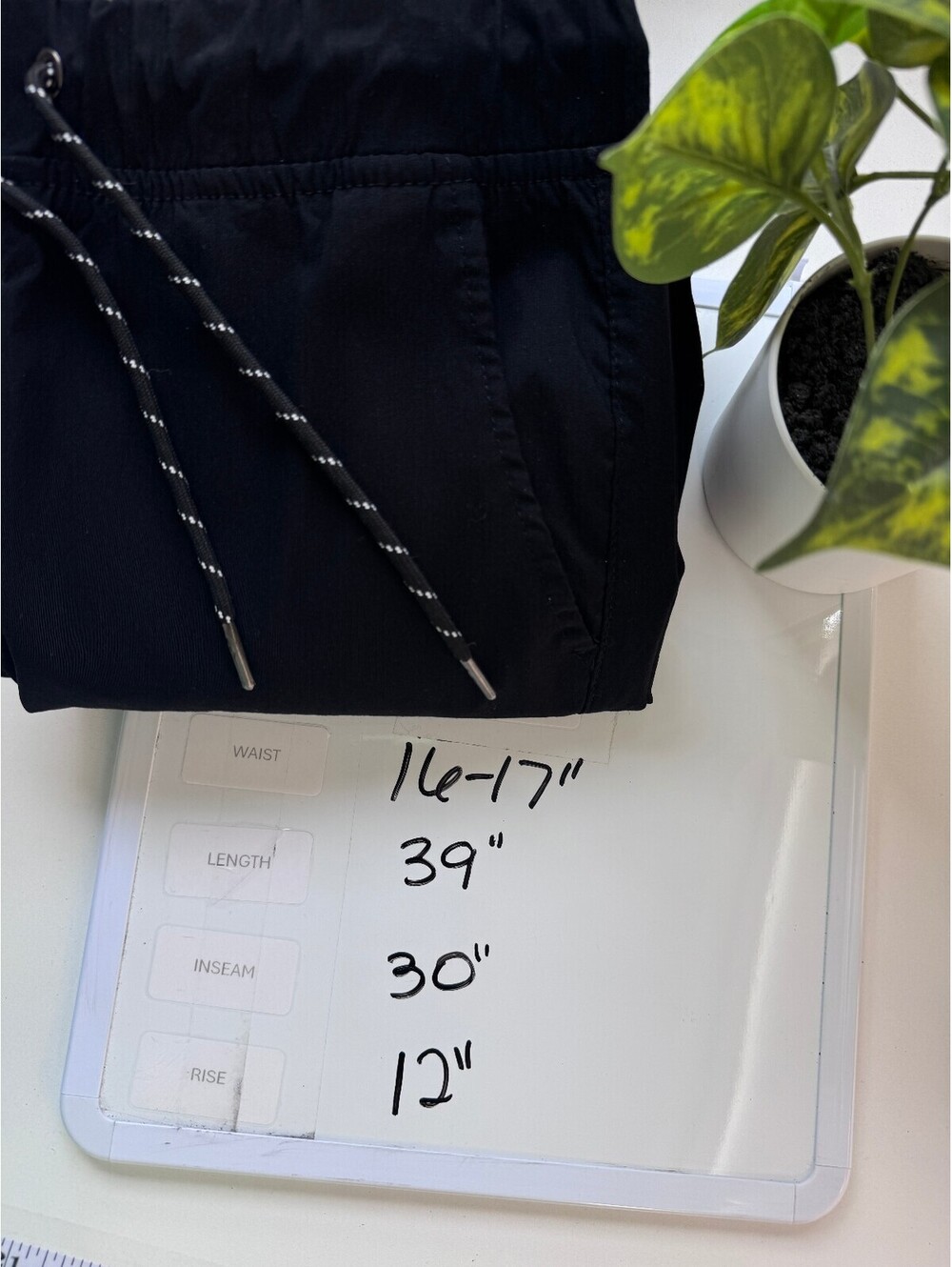 Blue Rise Cargo Joggers Unisex L Black Gorpcore Techwear Hiking Outdoor Pants - Picture 8 of 9